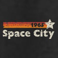 Houston Texas 1965 Space City Distressed Rocketship 11oz C Handle Ceramic Mug