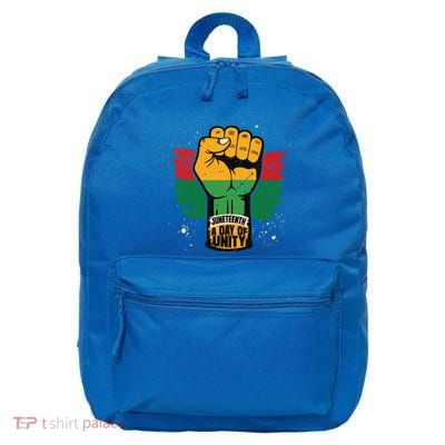 Honor The 1865 Junenth A Day Of Unity Great Gift 16 in Basic Backpack