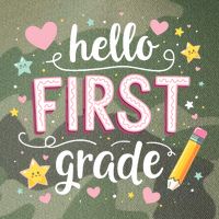 Hello Team 1st Grade Back To School Outfit Legacy Tie Dye Trucker Hat