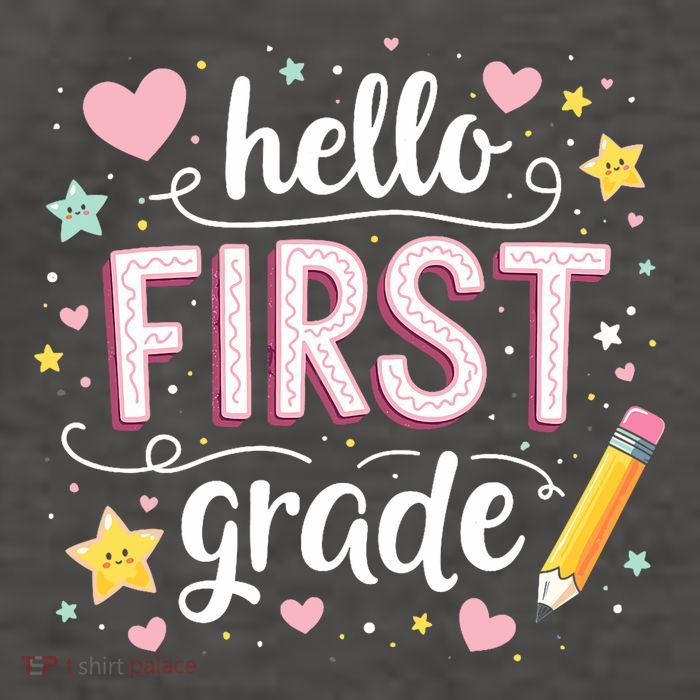 Hello Team 1st Grade Back To School Outfit Vector Backpack