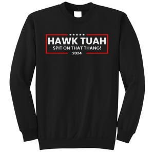 Hawk Tuah 24 Spit On That Thang Sweatshirt