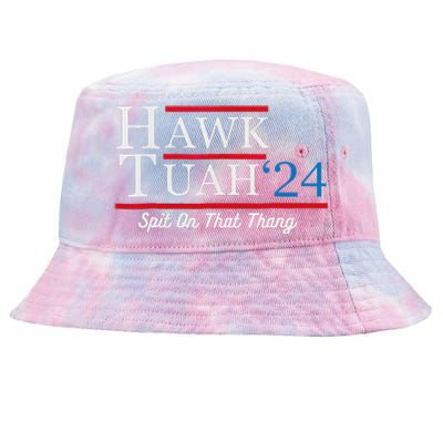 Hawk Tuah 24 Spit On That Thang Tie-Dyed Bucket Hat