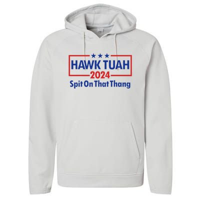 Hawk Tush 2024 Usa Flag Election Parody Performance Fleece Hoodie