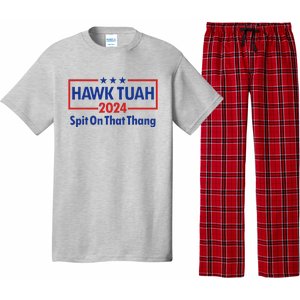 Hawk Tush 2024 Usa Flag Election Parody Pajama Set