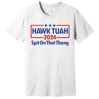 Hawk Tush 2024 Usa Flag Election Parody Premium T-Shirt