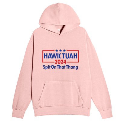 Hawk Tush 2024 Usa Flag Election Parody Urban Pullover Hoodie