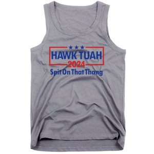 Hawk Tush 2024 Usa Flag Election Parody Tank Top