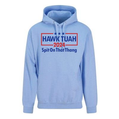 Hawk Tush 2024 Usa Flag Election Parody Unisex Surf Hoodie