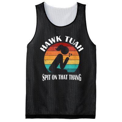 Hawk Tuah 24 Spit On That Thang Mesh Reversible Basketball Jersey Tank