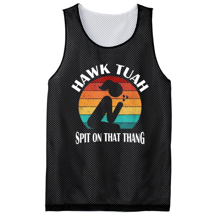 Hawk Tuah 24 Spit On That Thang Mesh Reversible Basketball Jersey Tank