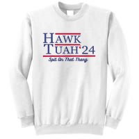 Meme Hawk Tuah 24 Spit On That Thang Funny Gift Sweatshirt