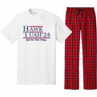 Meme Hawk Tuah 24 Spit On That Thang Funny Gift Pajama Set