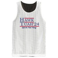 Meme Hawk Tuah 24 Spit On That Thang Funny Gift Mesh Reversible Basketball Jersey Tank