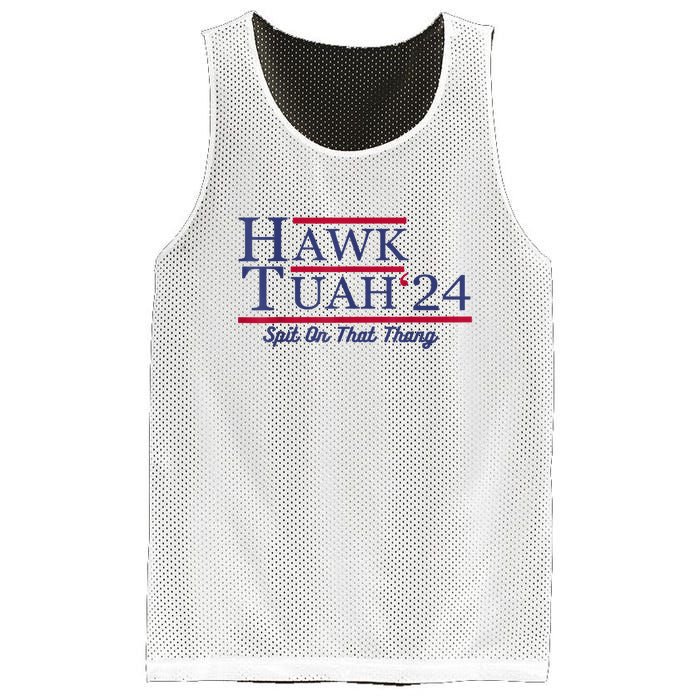 Meme Hawk Tuah 24 Spit On That Thang Funny Gift Mesh Reversible Basketball Jersey Tank