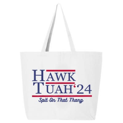 Meme Hawk Tuah 24 Spit On That Thang Funny Gift 25L Jumbo Tote