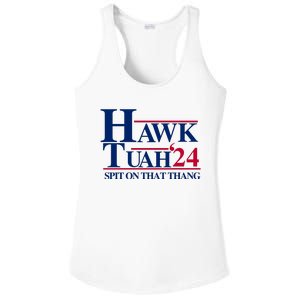 Hawk Tuah 24 Spit On That Thang Funny Saying Ladies PosiCharge Competitor Racerback Tank