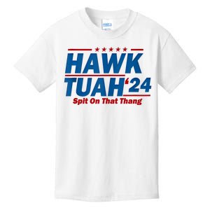 Hawk Tuah 24 Spit On That Thang Hawk Tuh Funny Kids T-Shirt