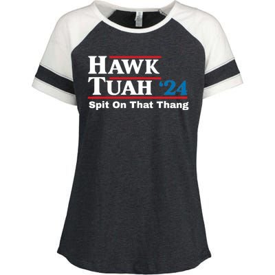 Hawk Tush 24 Spit On That Thing Election Girl Interview Enza Ladies Jersey Colorblock Tee