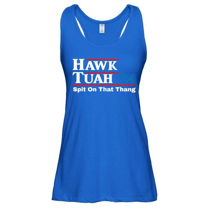 Hawk Tush 24 Spit On That Thing Election Girl Interview Ladies Essential Flowy Tank