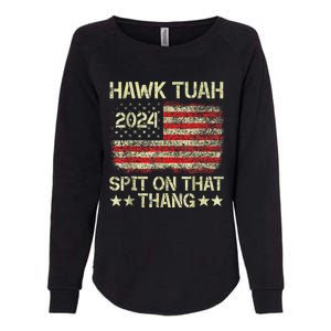 Hawk Tush 2024 Political Satire Womens California Wash Sweatshirt