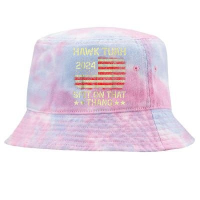 Hawk Tush 2024 Political Satire Tie-Dyed Bucket Hat