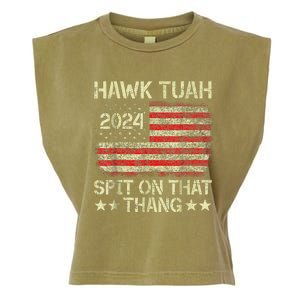 Hawk Tush 2024 Political Satire Garment-Dyed Women's Muscle Tee