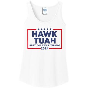 Hawk Tuah 24 Spit On That Thang Ladies Essential Tank