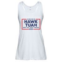 Hawk Tuah 24 Spit On That Thang Ladies Essential Flowy Tank