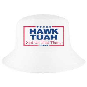 Hawk Tuah 24 Spit On That Thang Hawk Tush For President 2024 Election Parody Cool Comfort Performance Bucket Hat