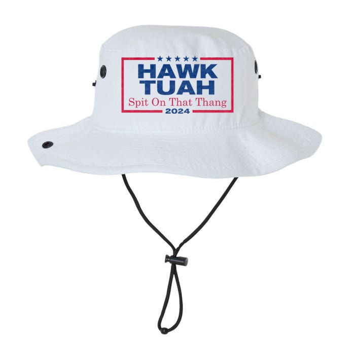 Hawk Tuah 24 Spit On That Thang Hawk Tush For President 2024 Election Parody Legacy Cool Fit Booney Bucket Hat