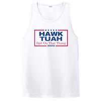 Hawk Tuah 24 Spit On That Thang Hawk Tush For President 2024 Election Parody PosiCharge Competitor Tank