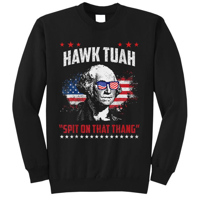 Hawk Tush 2024 Political Parody Humor Sweatshirt