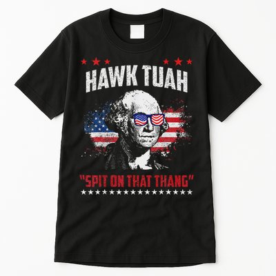 Hawk Tush 2024 Political Parody Humor Tall T-Shirt