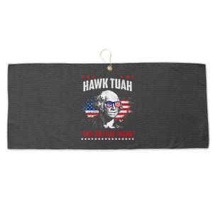 Hawk Tush 2024 Political Parody Humor Large Microfiber Waffle Golf Towel