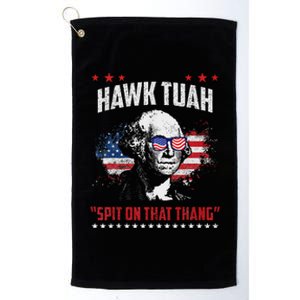 Hawk Tush 2024 Political Parody Humor Platinum Collection Golf Towel