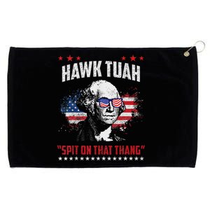 Hawk Tush 2024 Political Parody Humor Grommeted Golf Towel