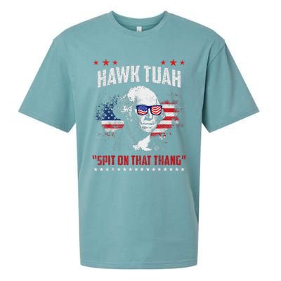 Hawk Tush 2024 Political Parody Humor Sueded Cloud Jersey T-Shirt