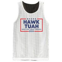 Hawk Tuah 24 Spit On That Thang Hawk Tush For President 2024 Election Parody Mesh Reversible Basketball Jersey Tank