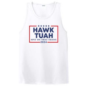 Hawk Tuah 24 Spit On That Thang Hawk Tush For President 2024 Election Parody PosiCharge Competitor Tank