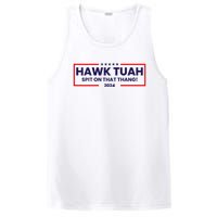 Hawk Tuah 24 Spit On That Thang Hawk Tush For President 2024 Election Parody PosiCharge Competitor Tank