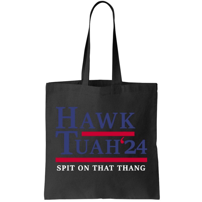 Hawk Tuah 24 Funny Girl Meme Tiktok Meme Tote Bag