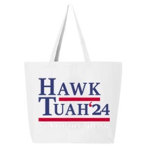 Hawk Tuah 24 Funny Girl Meme Tiktok Meme 25L Jumbo Tote