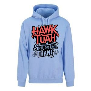 Hawk Tuah 24 Spit On That Thang Hawk Tush For President 2024 Election Parody Unisex Surf Hoodie