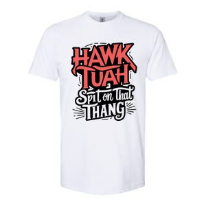 Hawk Tuah 24 Spit On That Thang Hawk Tush For President 2024 Election Parody Softstyle CVC T-Shirt