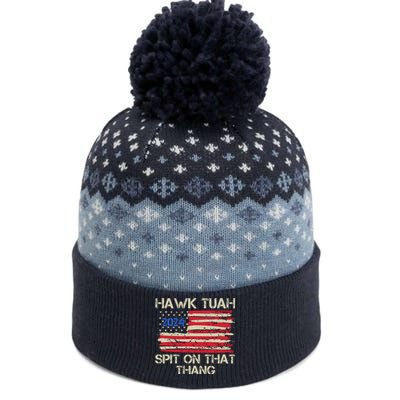 Hawk Tuah 2024 Spit On That Thang The Baniff Cuffed Pom Beanie