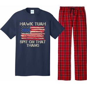 Hawk Tuah 2024 Spit On That Thang Pajama Set