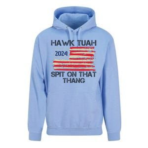 Hawk Tuah 2024 Spit On That Thang Unisex Surf Hoodie