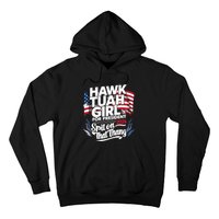 Hawk Tuah 24 Spit On That Thang Hawk Tush For President 2024 Election Parody Hoodie