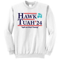 Hawk Tuah 24 Spit On That Thang Funny Saying Sweatshirt