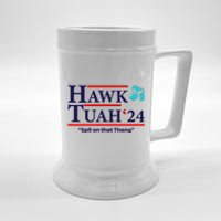 Hawk Tuah 24 Spit On That Thang Funny Saying Beer Stein